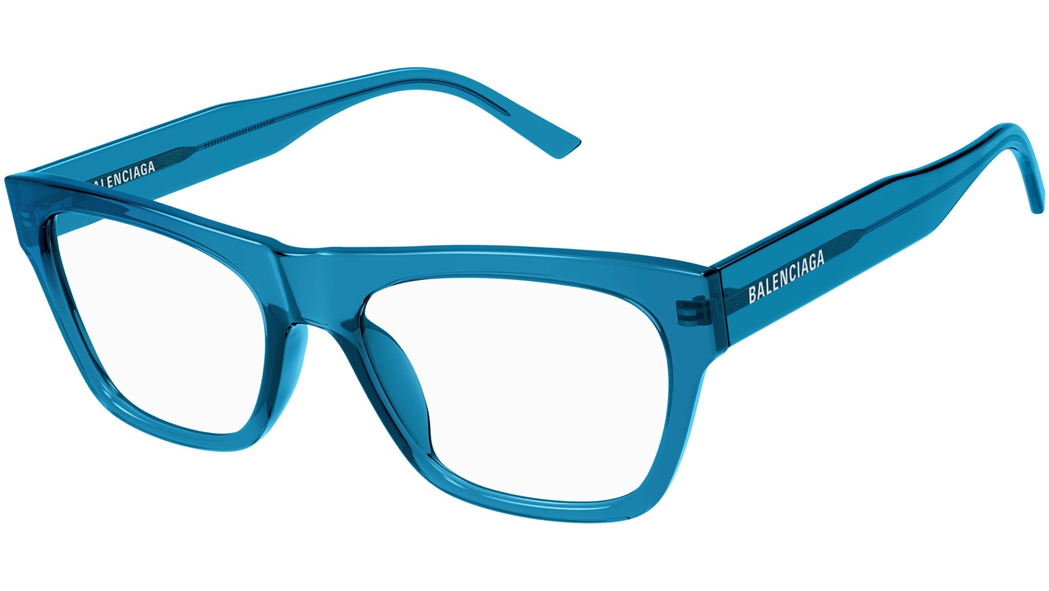 Occhiali da vista BALENCIAGA BB0308O Shiny transparent blue