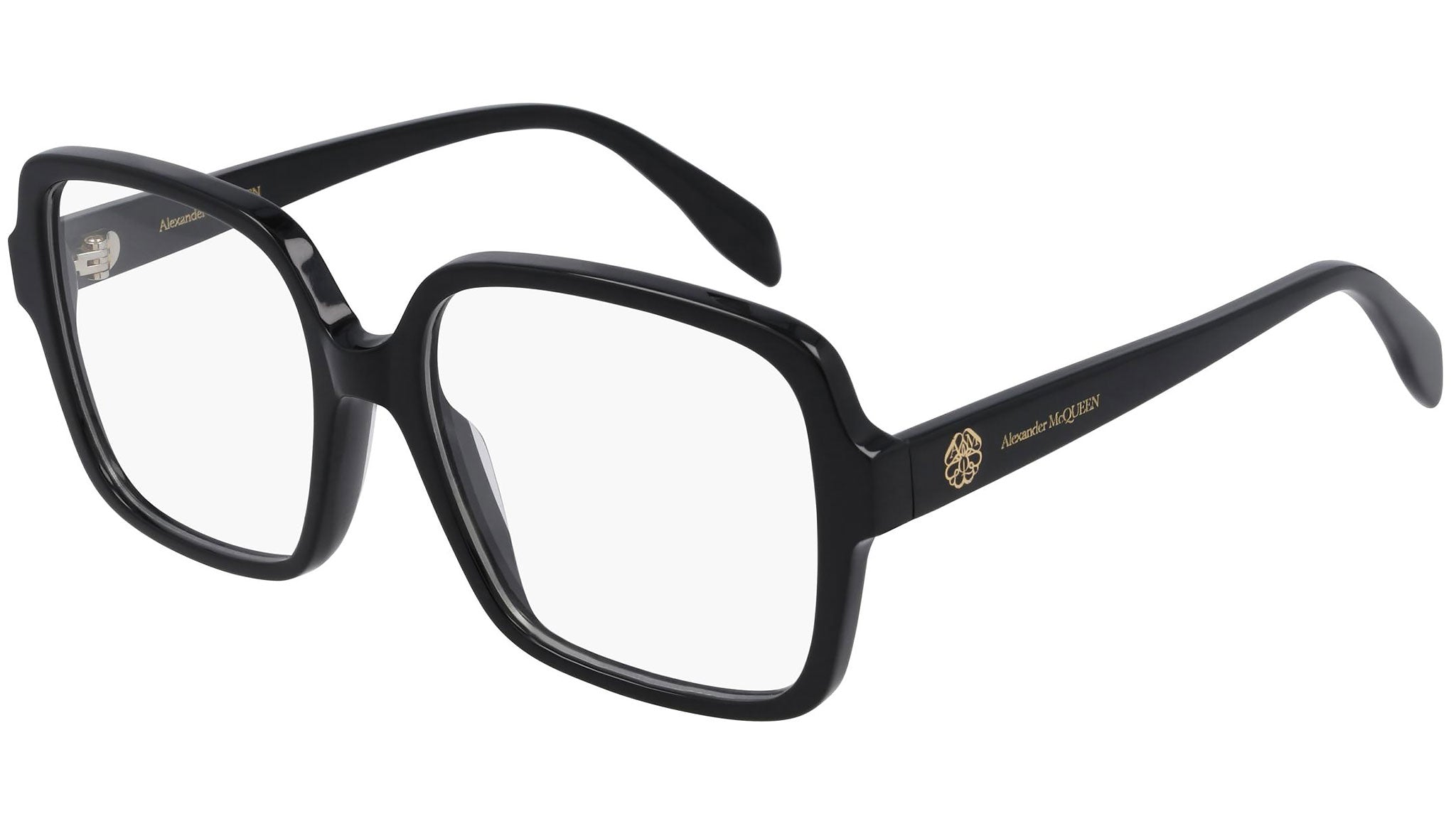 Occhiali da vista ALEXANDER MCQUEEN AM0286O Shiny black
