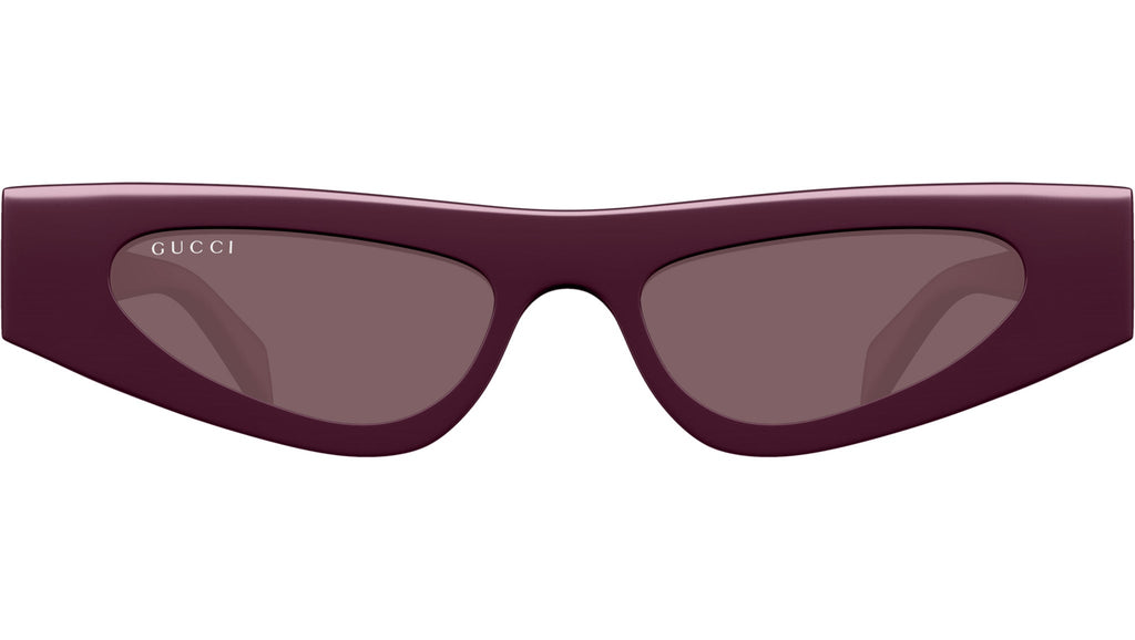 Occhiali da sole GUCCI GG1779S Shiny solid plum