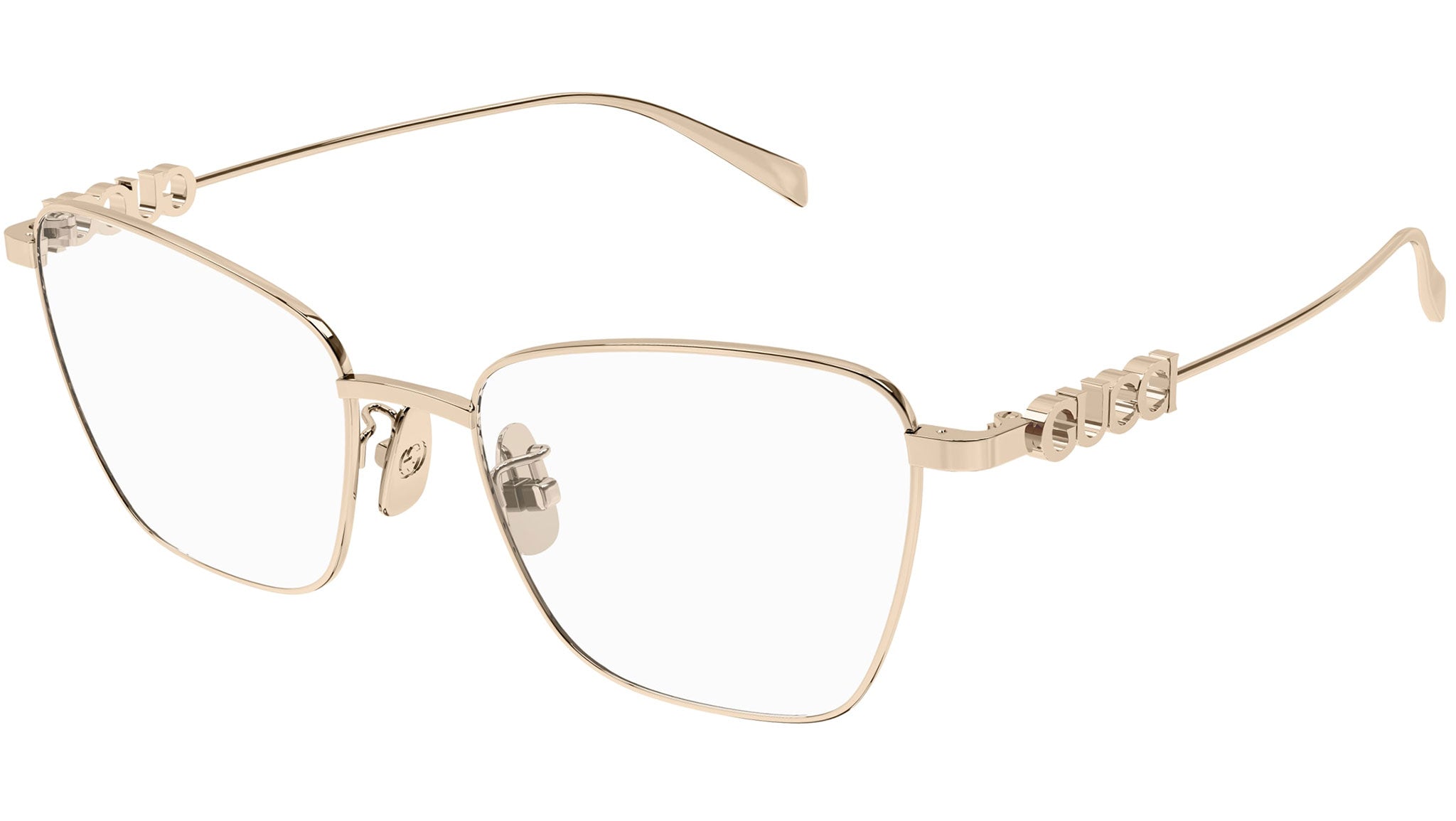 Occhiali da vista GUCCI GG1807O Shiny rose gold