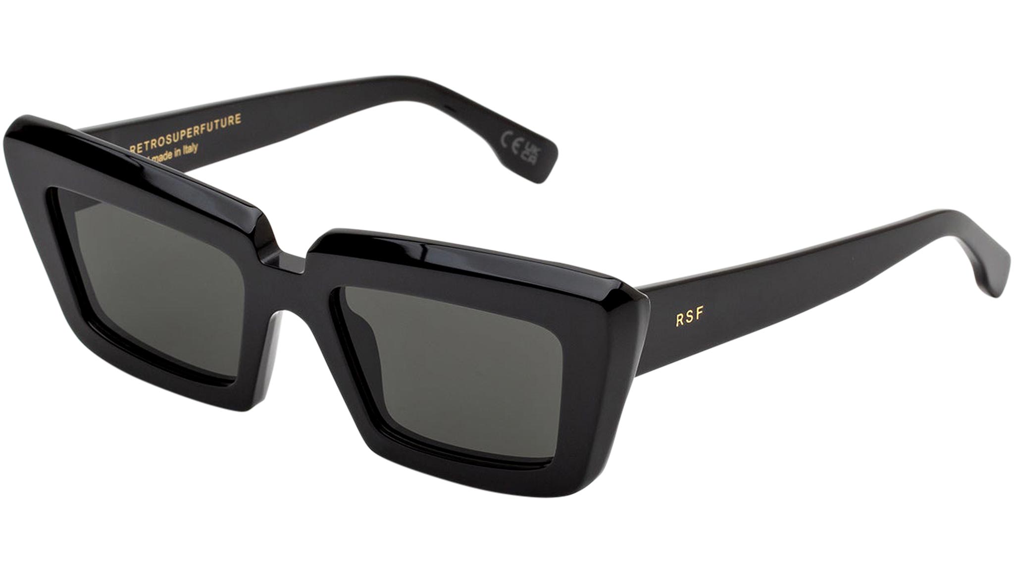 Occhiali RETROSUPERFUTURE Coccodrillo Black
