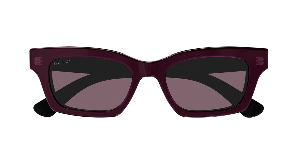 Occhiali da sole GUCCI GG1790S Shiny bilayer black + transparent fuchsia