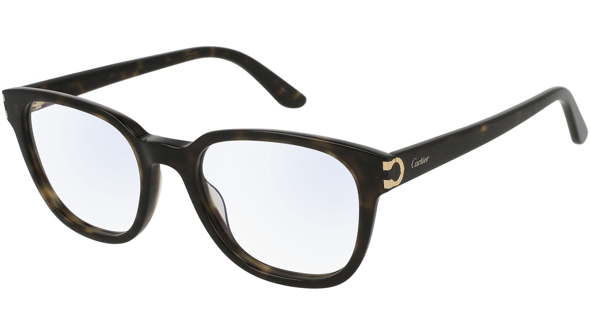Occhiali da vista CARTIER CT0006O Shiny dark havana