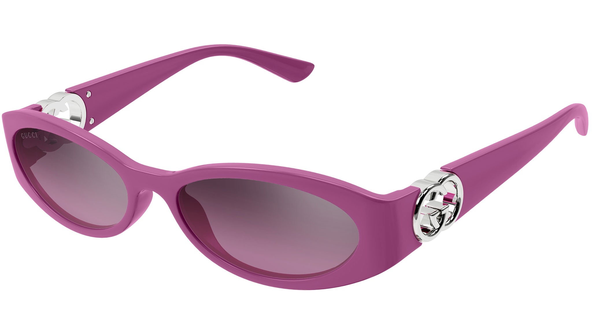 Occhiali da sole GUCCI GG1660S Shiny solid fuchsia