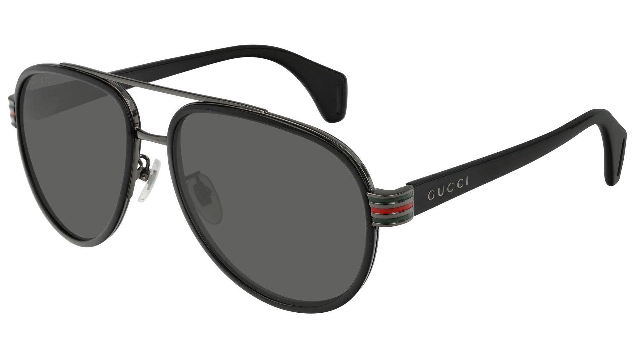 Occhiali da sole GUCCI GG0447S Shiny black