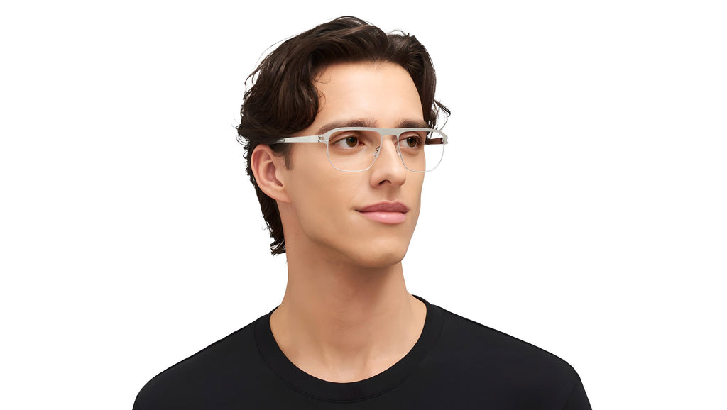 Occhiali da vista MYKITA LORENZO Shiny silver