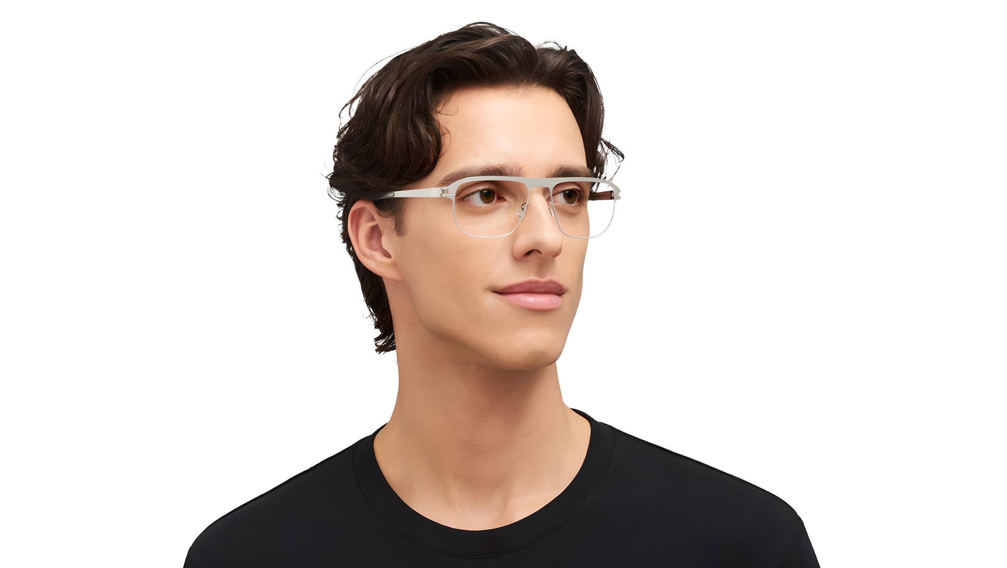 Occhiali da vista MYKITA LORENZO Shiny silver