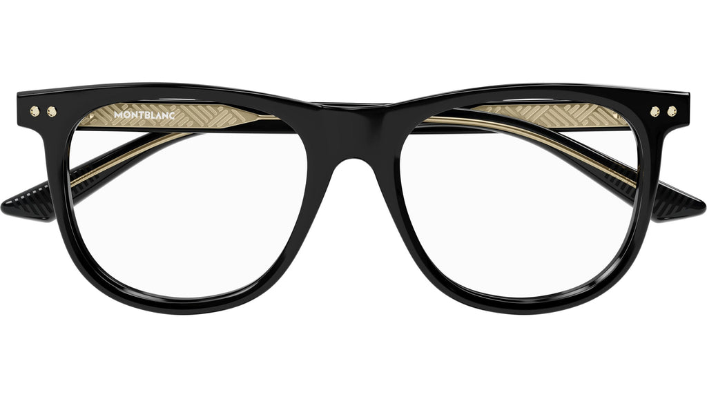 Occhiali da vista MONTBLANC MB0323O Shiny solid black