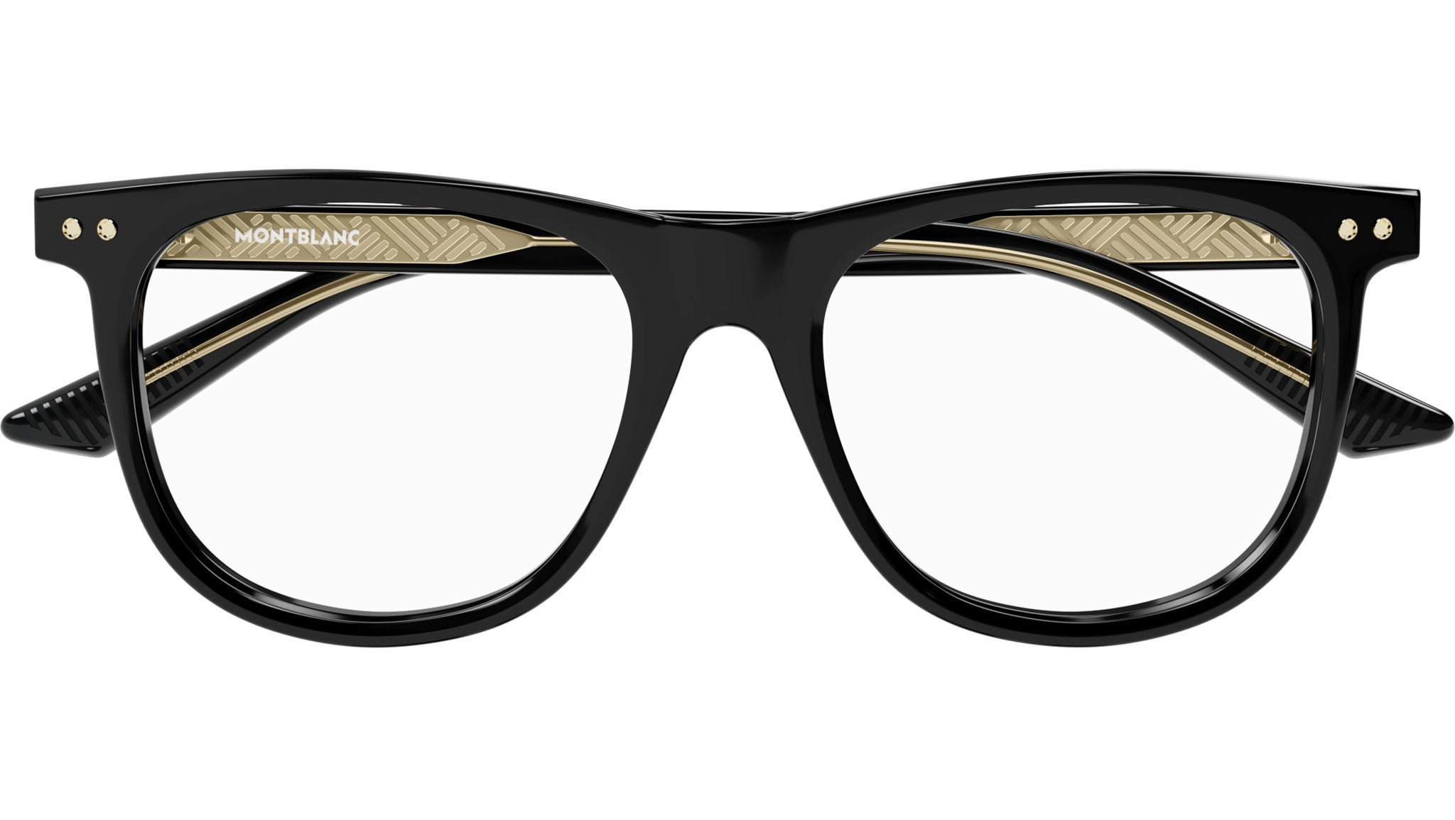Occhiali da vista MONTBLANC MB0323O Shiny solid black