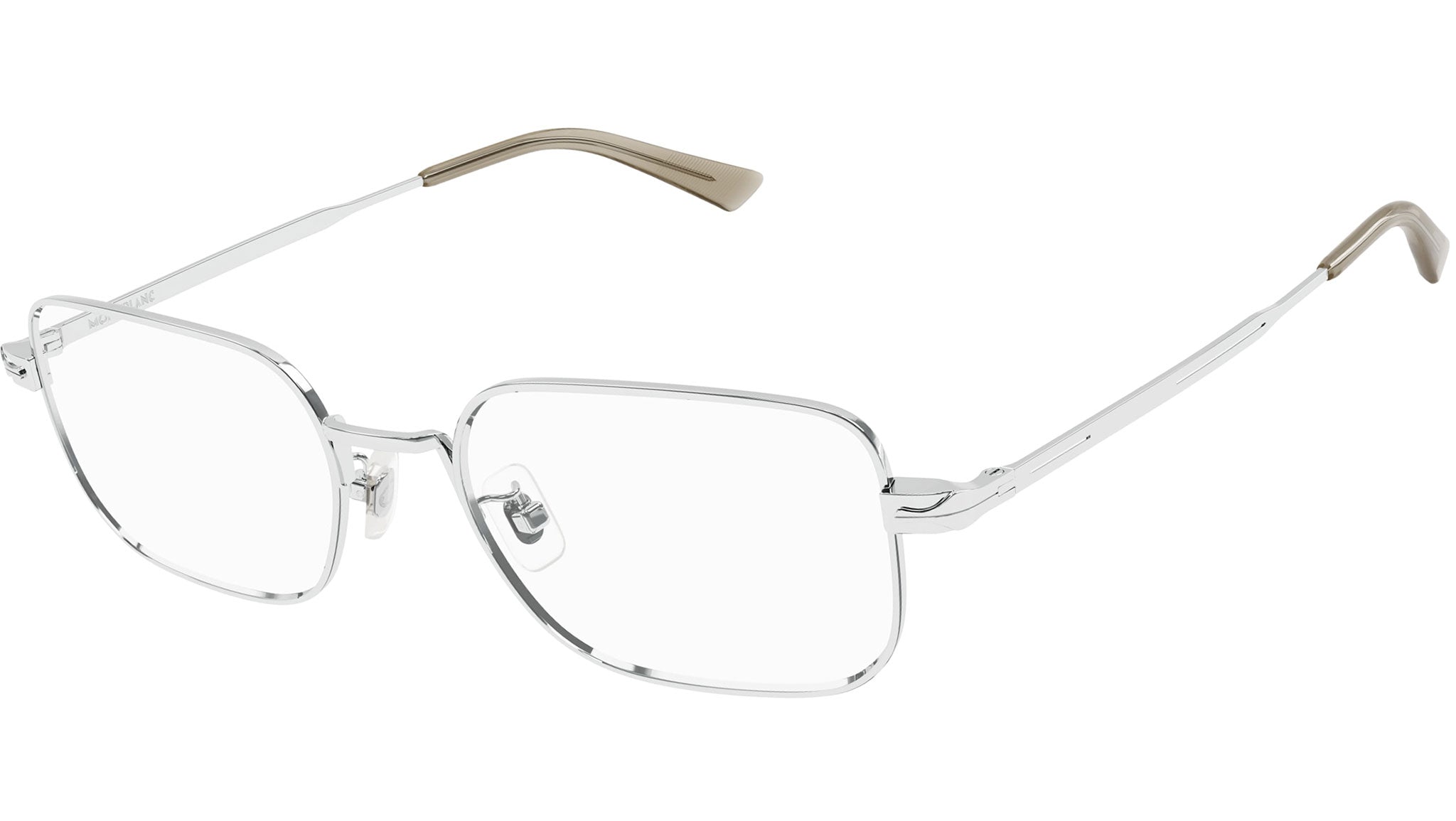 Occhiali da vista MONTBLANC MB0267O Shiny silver