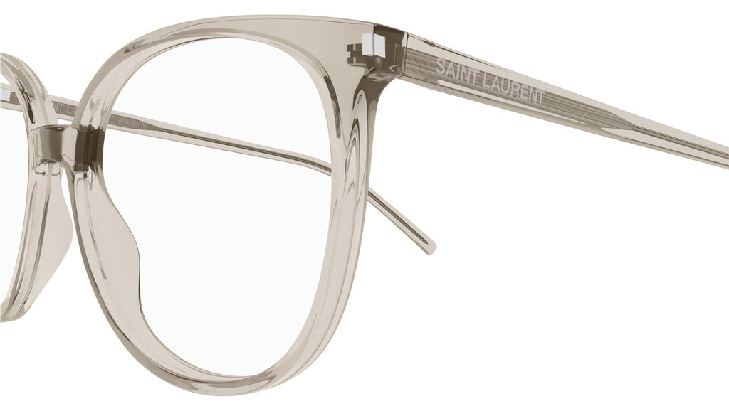 Occhiali da vista SAINT LAURENT SL39 Shiny transparent beige