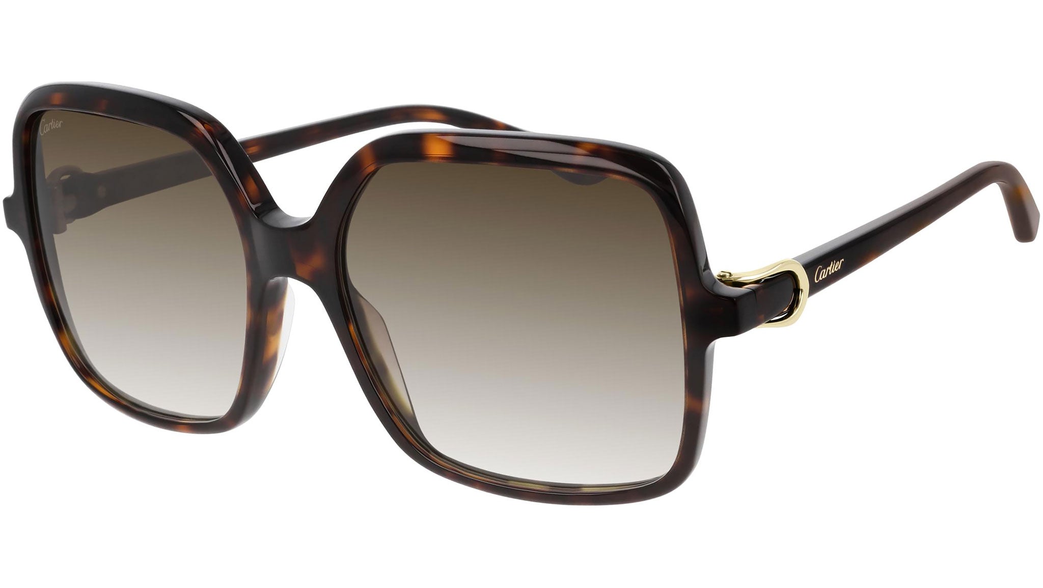 Occhiali da sole CARTIER CT0219S Dark tortoiseshell
