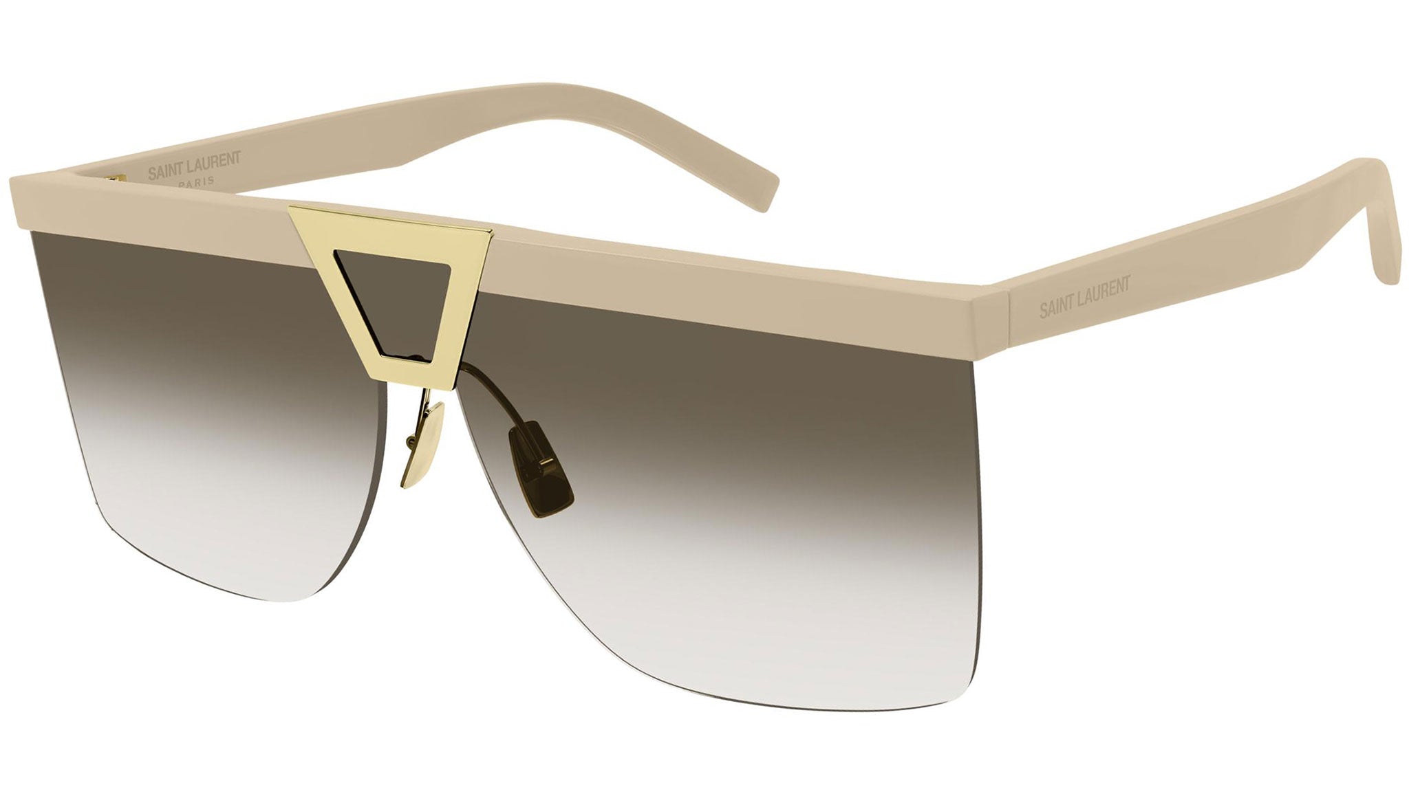 Occhiali da sole SAINT LAURENT SL537 Shiny solid ivory