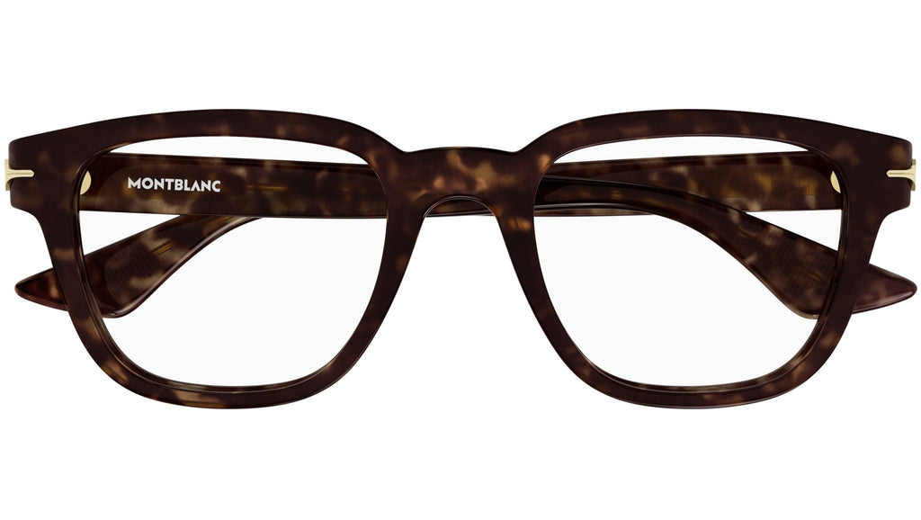 Occhiali da vista MONTBLANC MB0305O Shiny dark havana