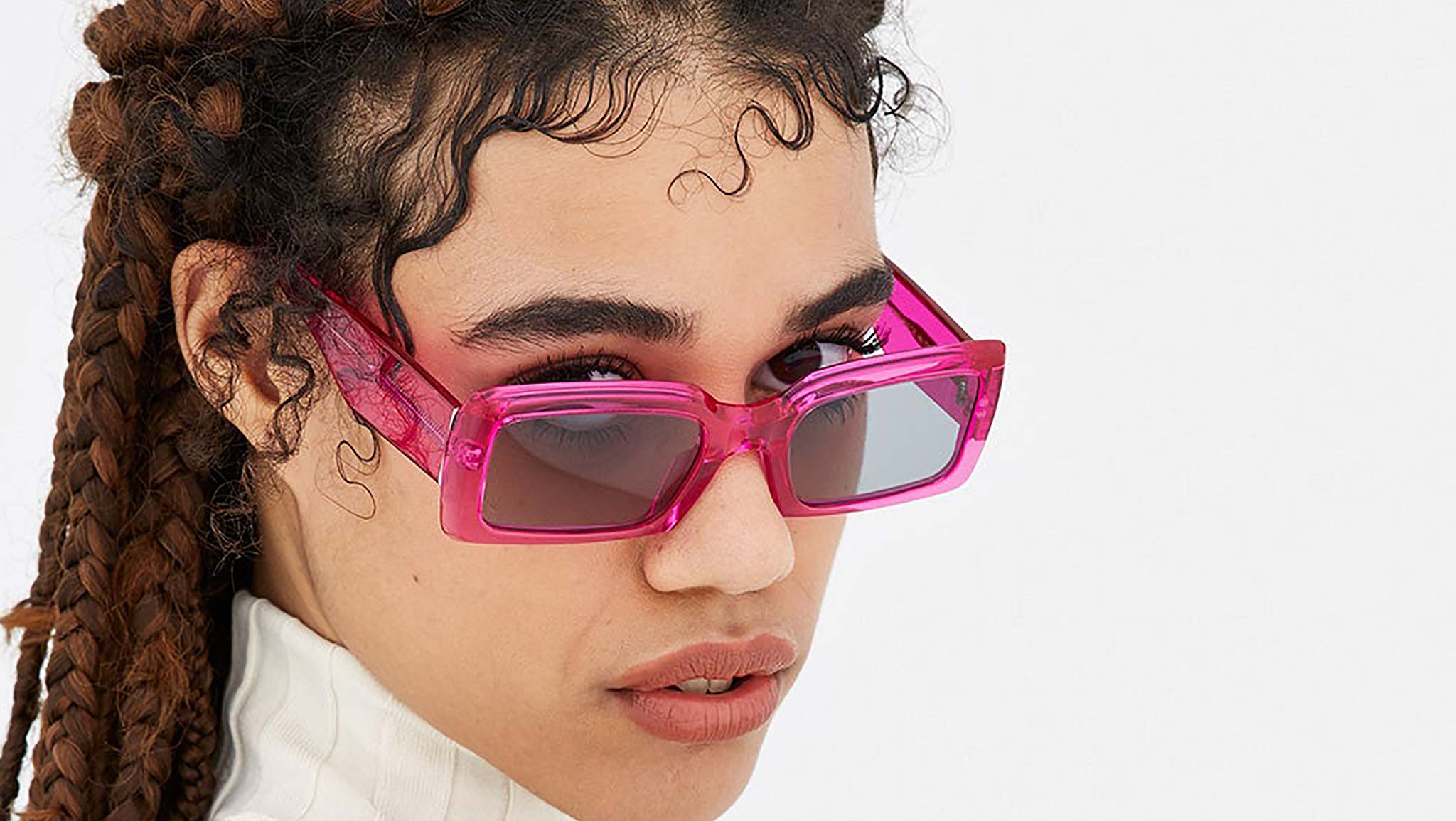 Occhiali RETROSUPERFUTURE Sacro Crystal fuchsia
