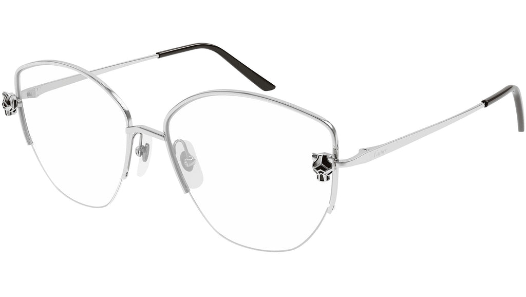 Occhiali da vista CARTIER CT0370O Smooth platinum finish