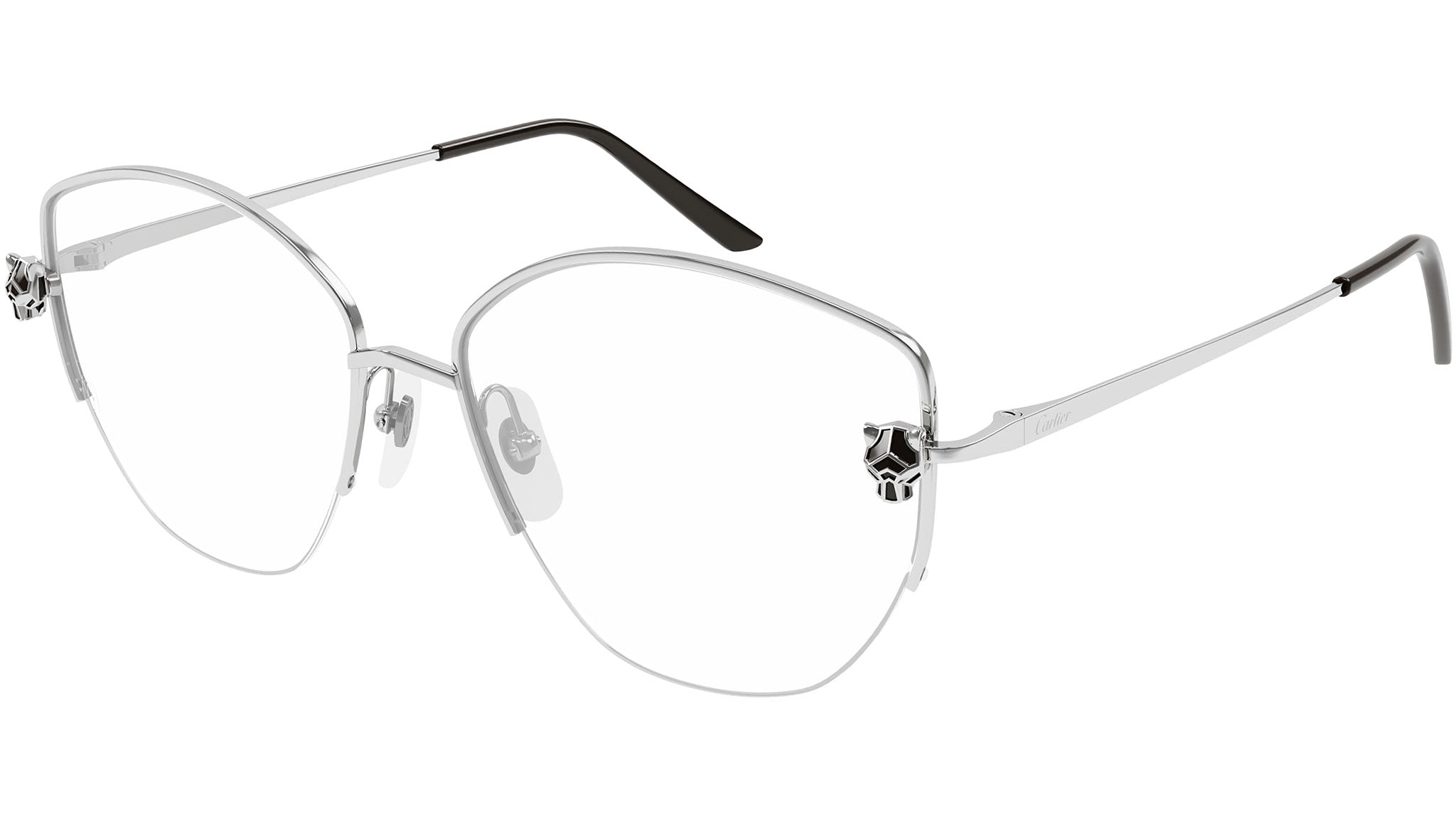 Occhiali da vista CARTIER CT0370O Smooth platinum finish