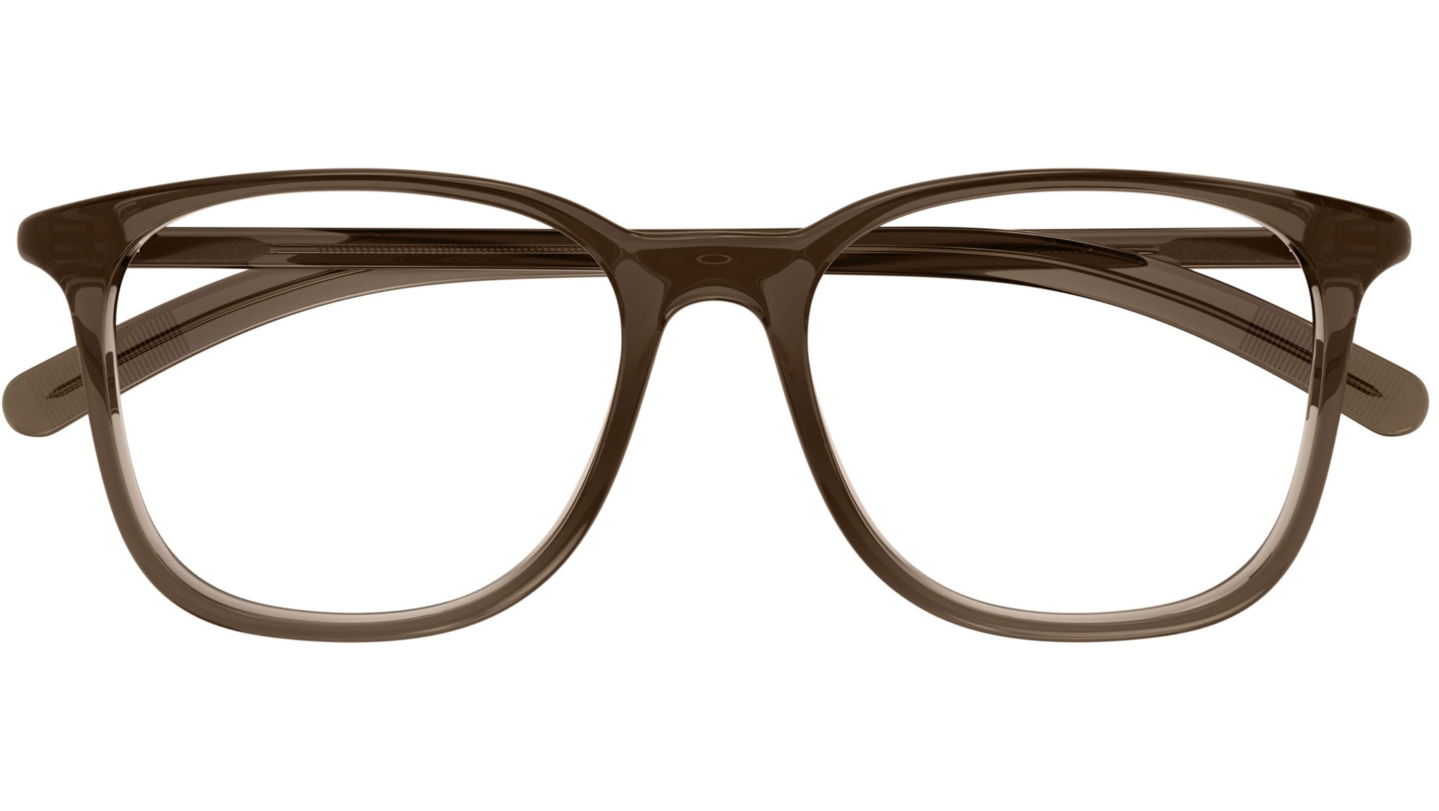 Occhiali da vista MONTBLANC MB0327O Shiny transparent brown
