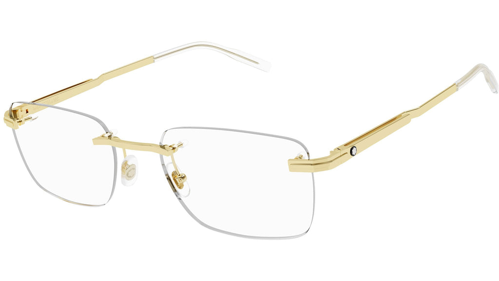 Occhiali da vista MONTBLANC MB0279O Shiny light gold