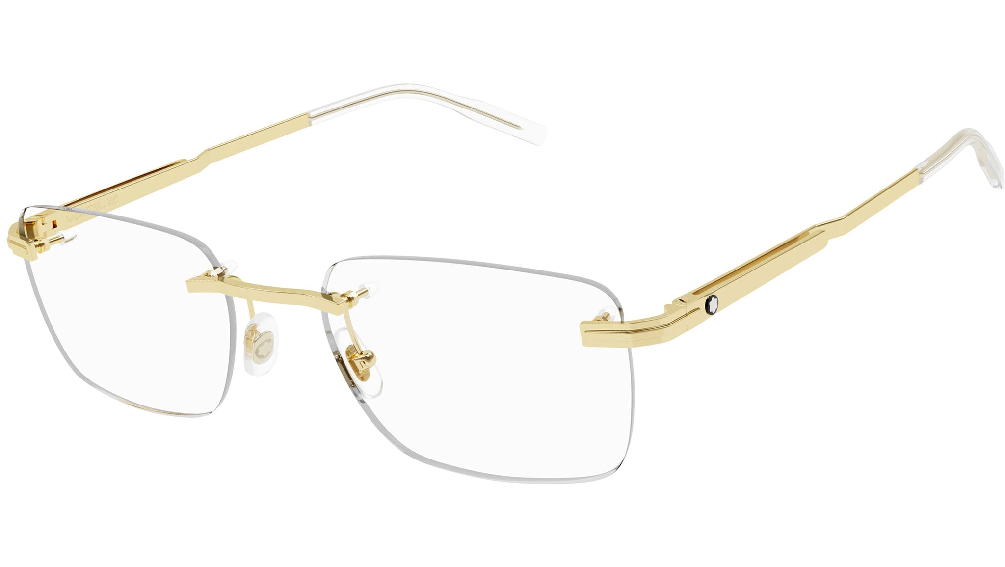 Occhiali da vista MONTBLANC MB0279O Shiny light gold