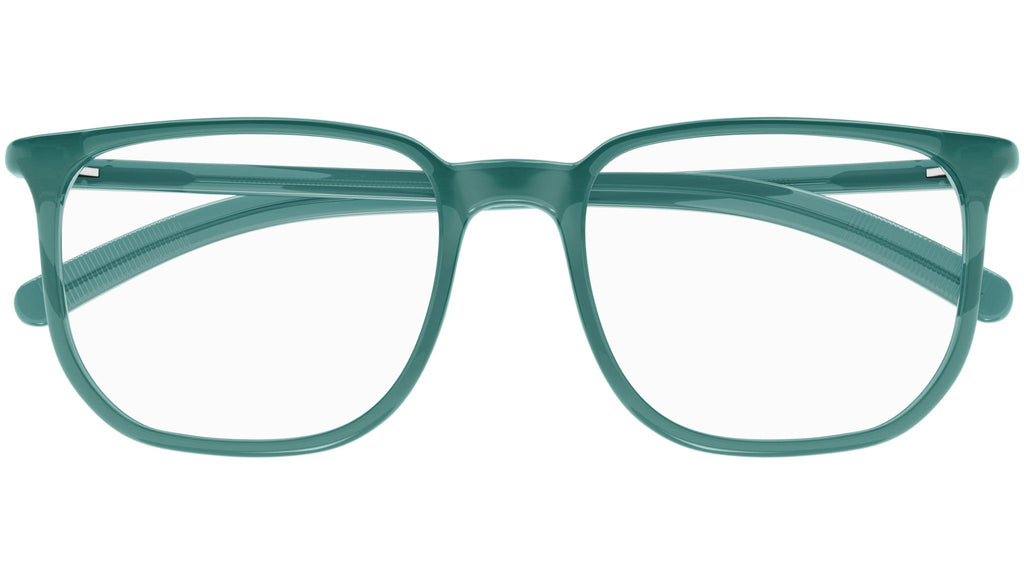 Occhiali da vista MONTBLANC MB0388O Shiny transparent emerald