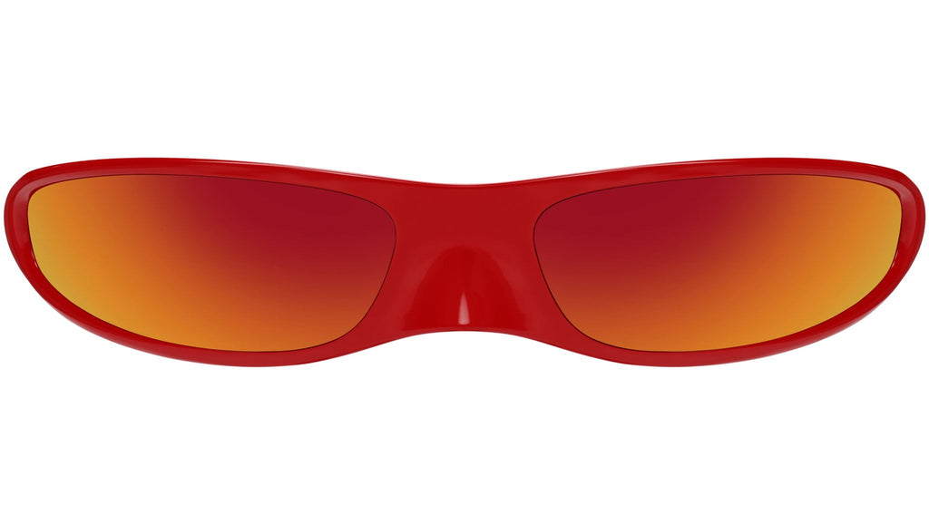 Occhiali da sole BALENCIAGA BB0383S Shiny solid red