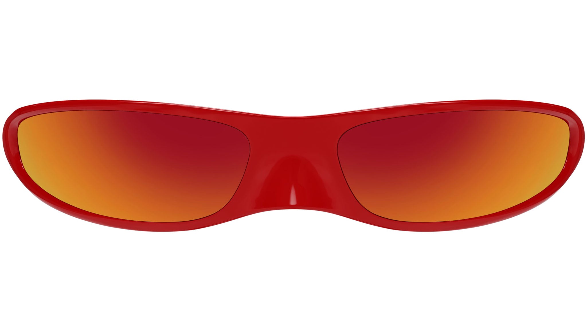 Occhiali da sole BALENCIAGA BB0383S Shiny solid red