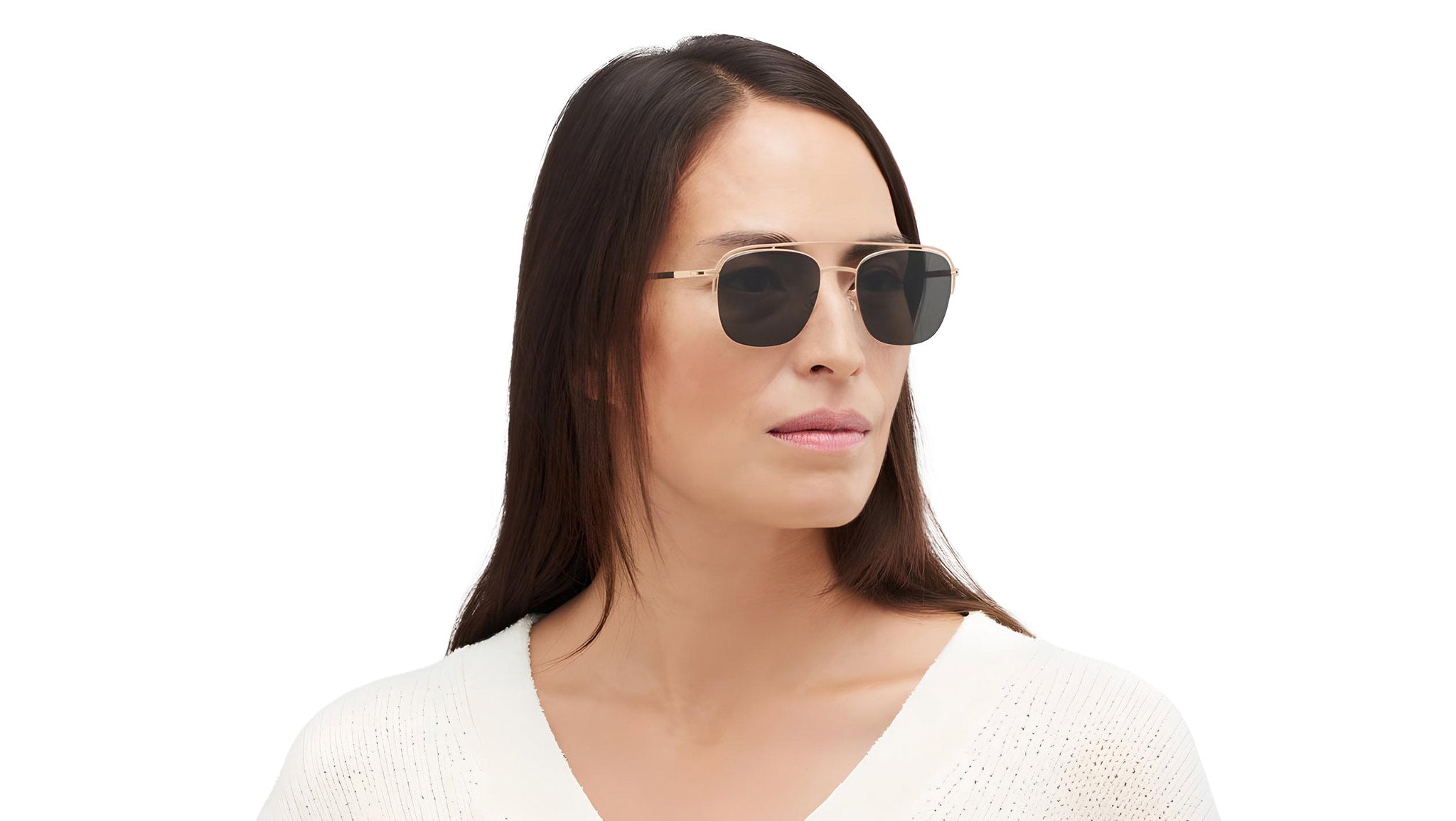 Occhiali da sole MYKITA NOR Champagne gold