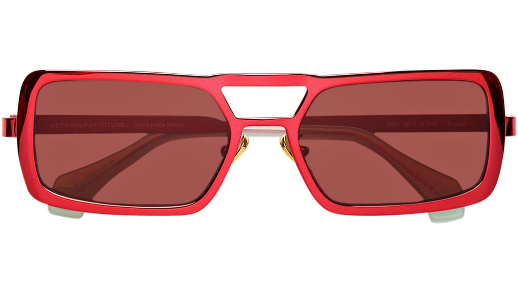 Occhiali RETROSUPERFUTURE Stereo Bright red