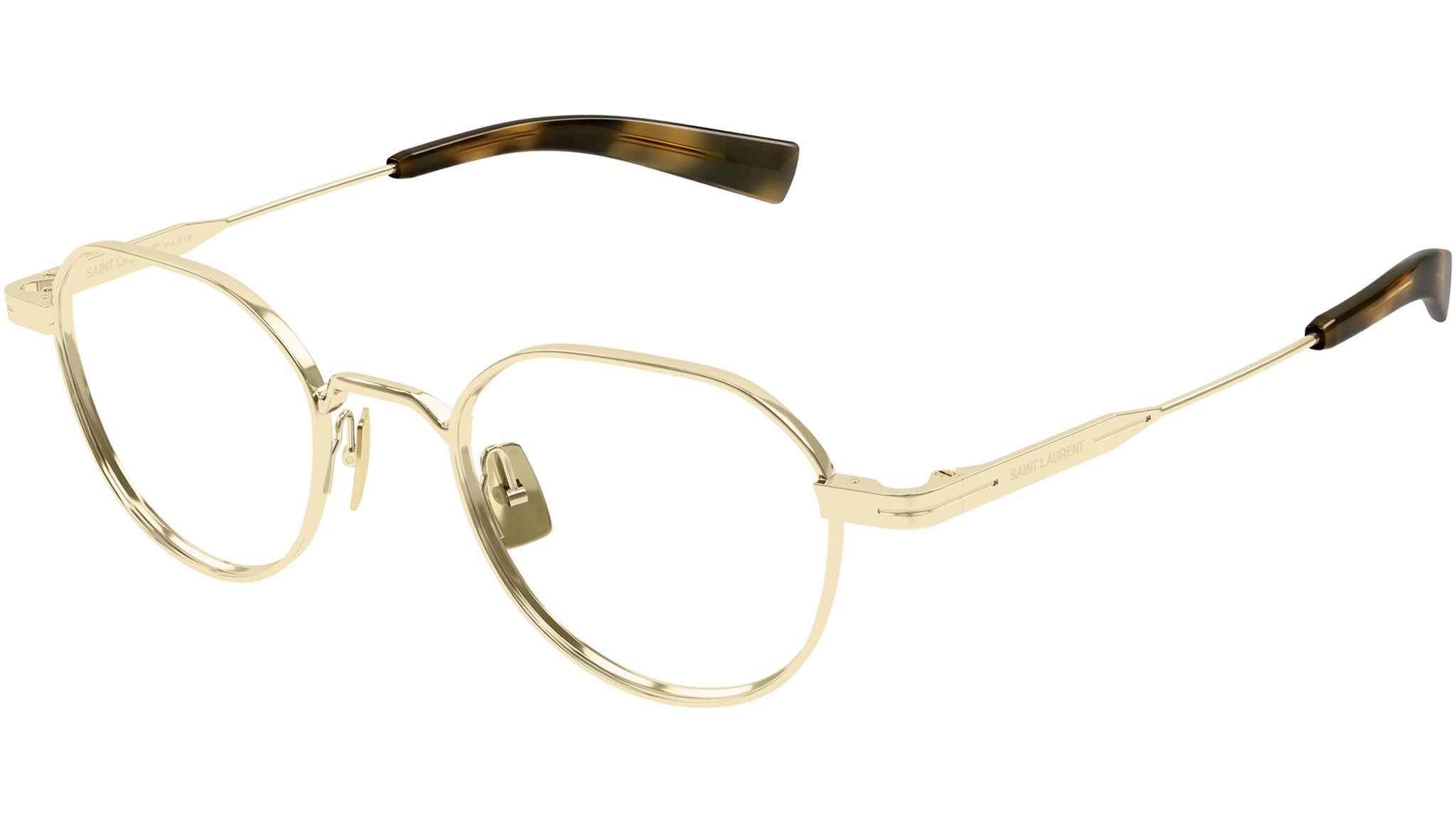 Occhiali da vista SAINT LAURENT SL730 Shiny light gold