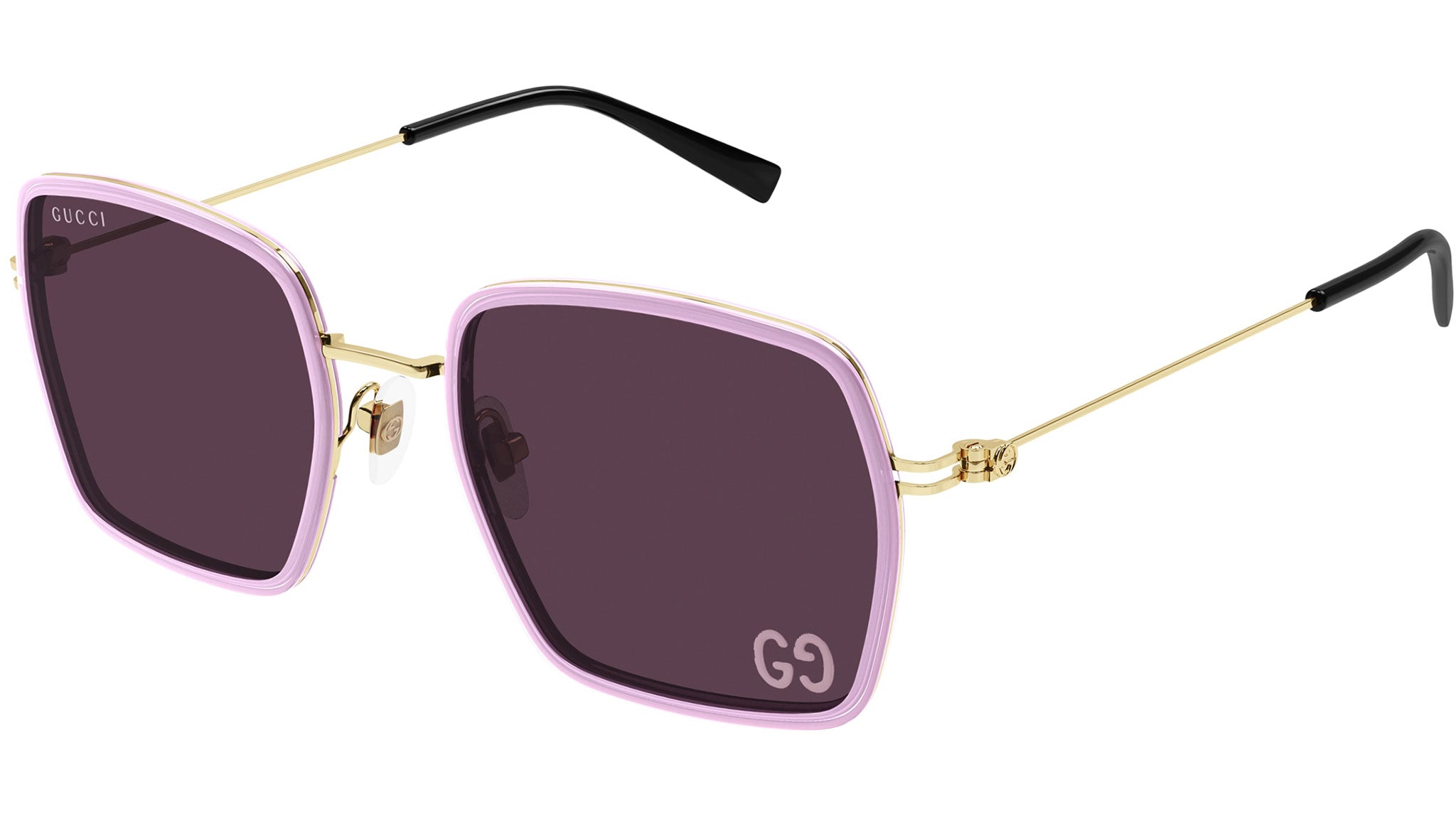 Occhiali da sole GUCCI GG1848S Shiny transparent light pink