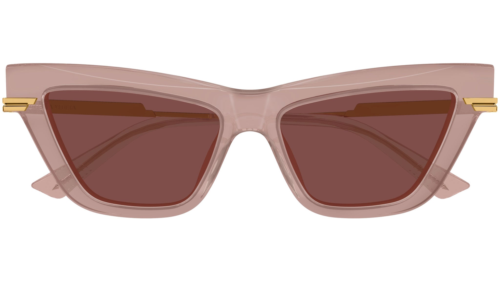 Occhiali da sole BOTTEGA VENETA BV1241S Shiny transparent intense peach