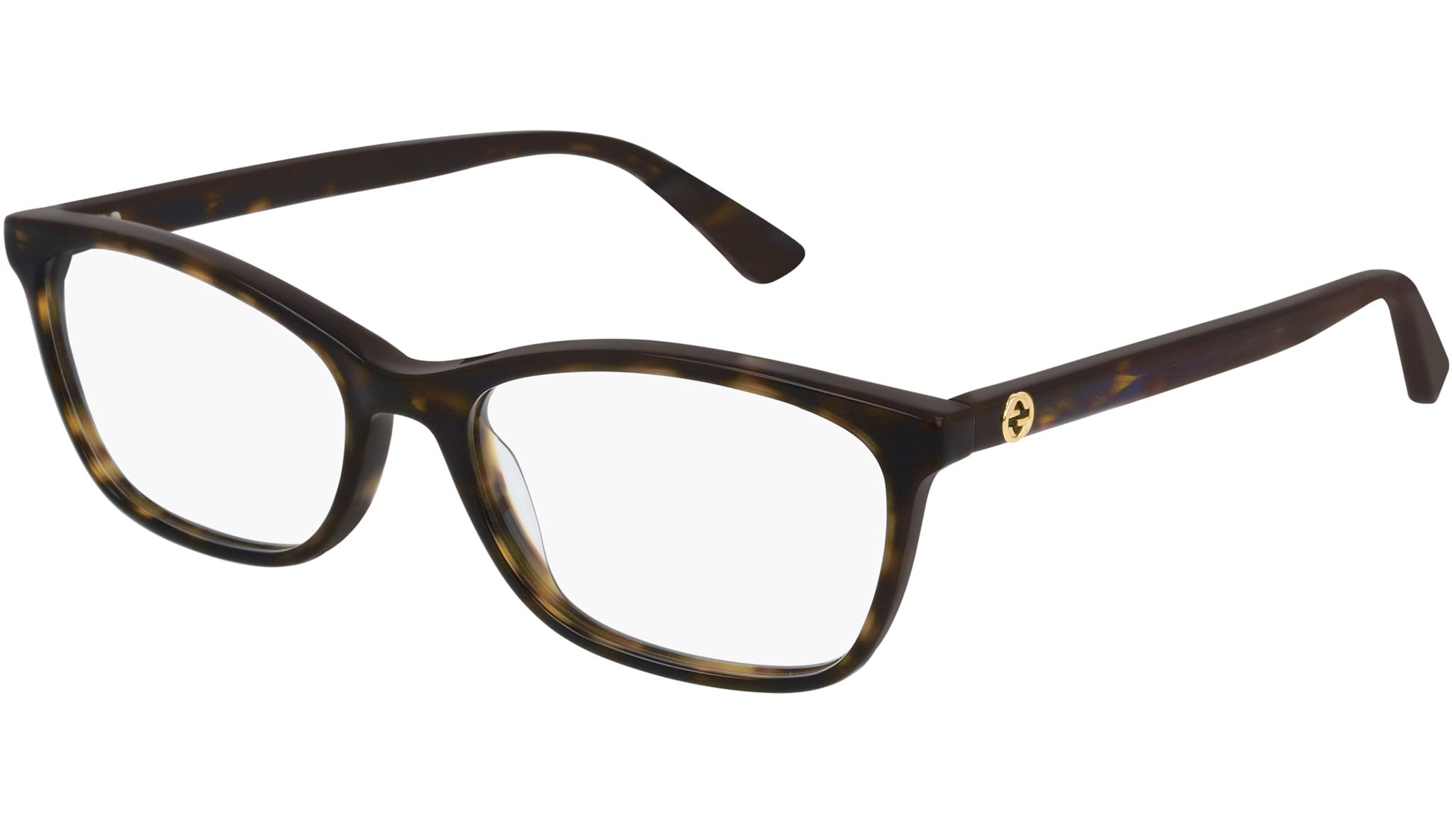 Occhiali da vista GUCCI GG0613O Shiny dark havana