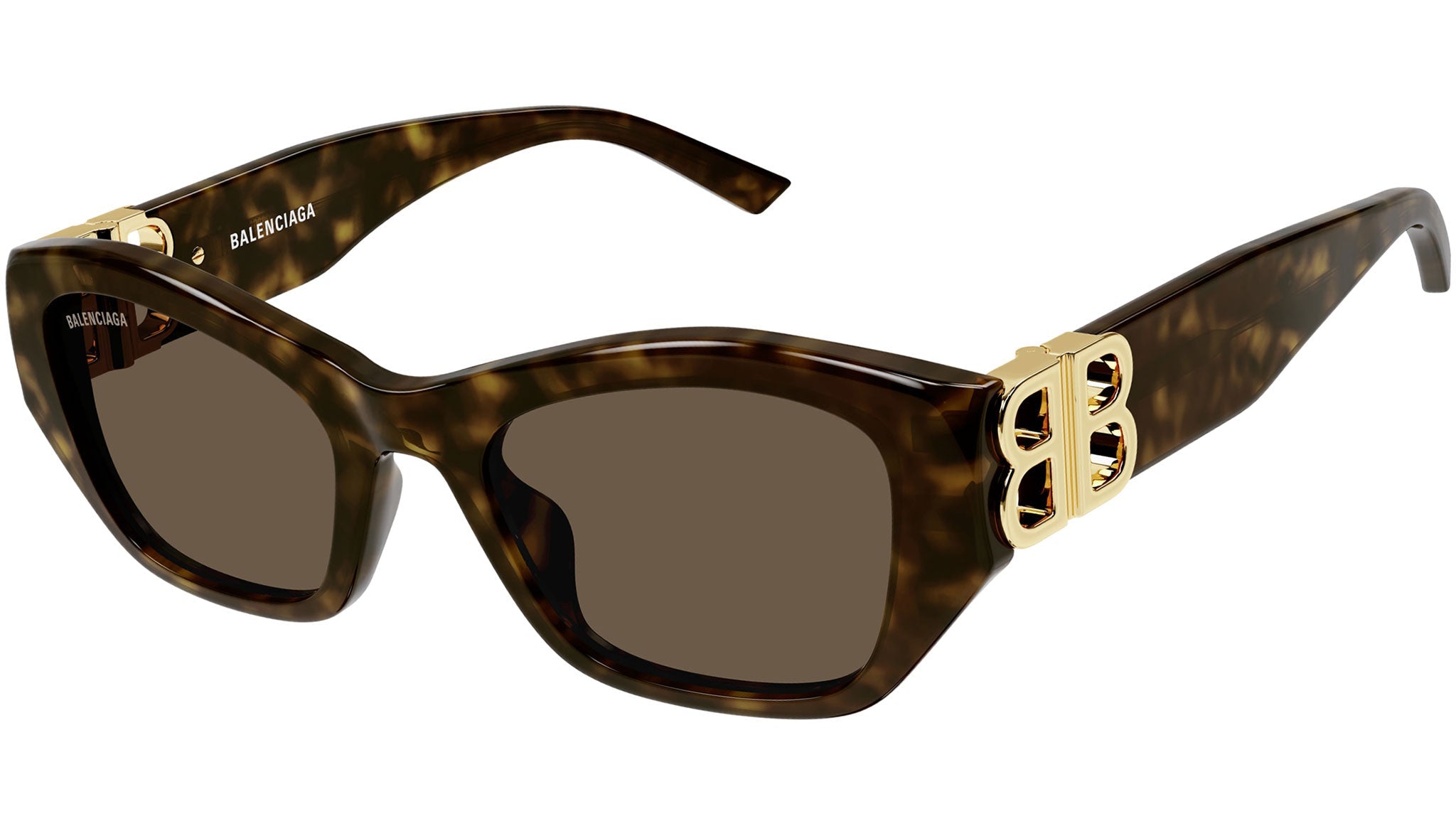 Occhiali da sole BALENCIAGA BB0311SK Shiny dark havana