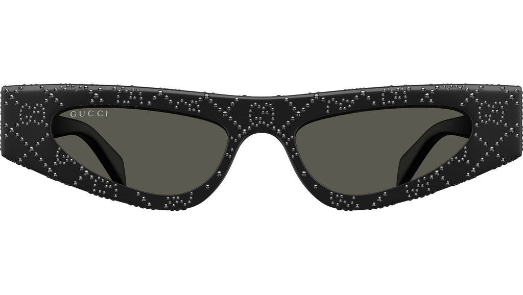 Occhiali da sole GUCCI GG1779S Shiny black with jet hematite strass all over and shiny black color