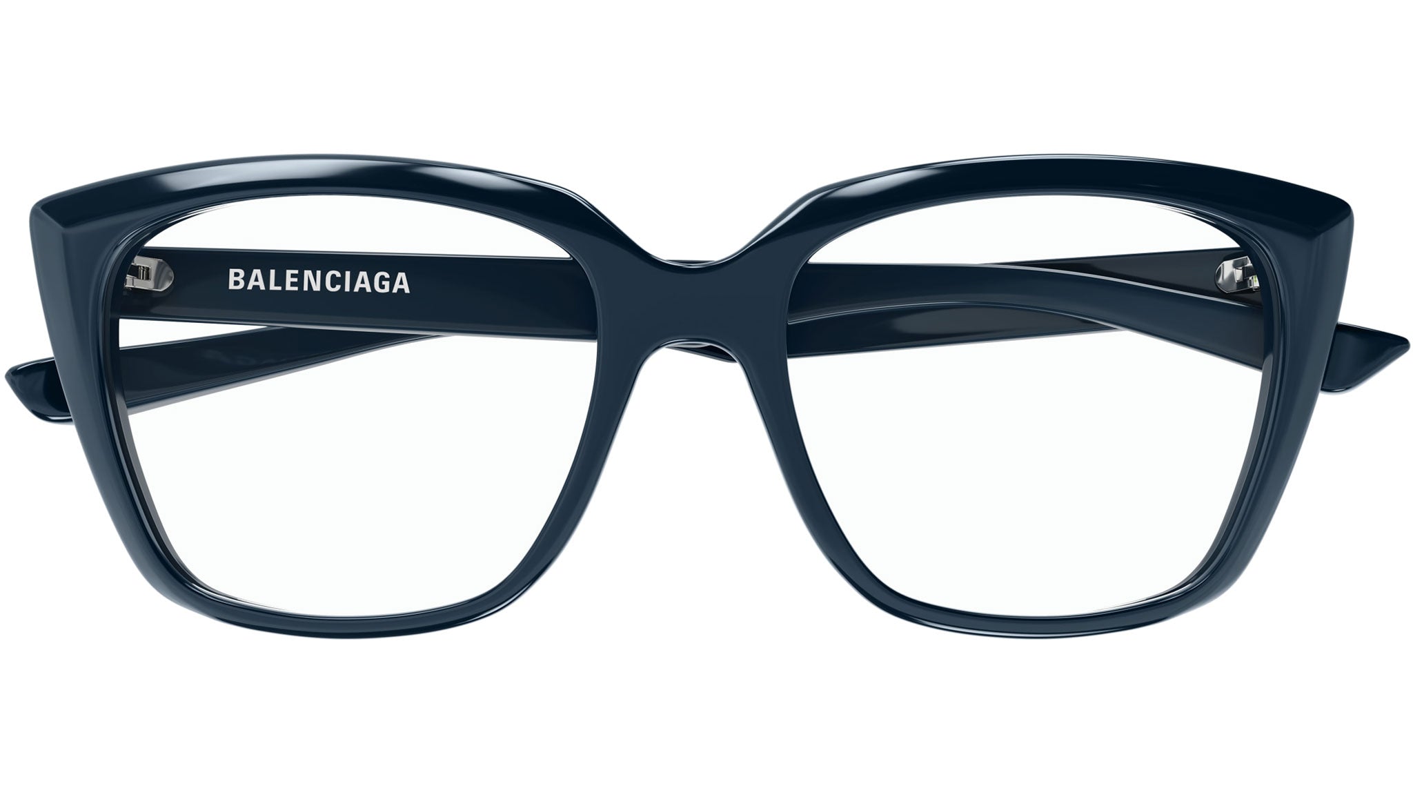 Occhiali da vista BALENCIAGA BB0062O Shiny solid dark blue