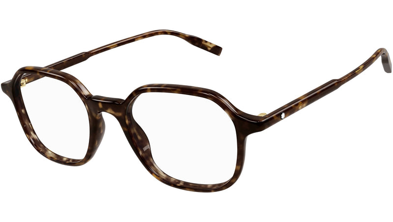 Occhiali da vista MONTBLANC MB0292O Shiny dark havana