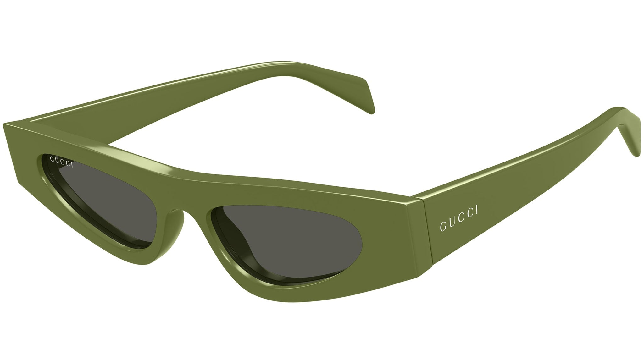 Occhiali da sole GUCCI GG1779S Shiny solid olive green