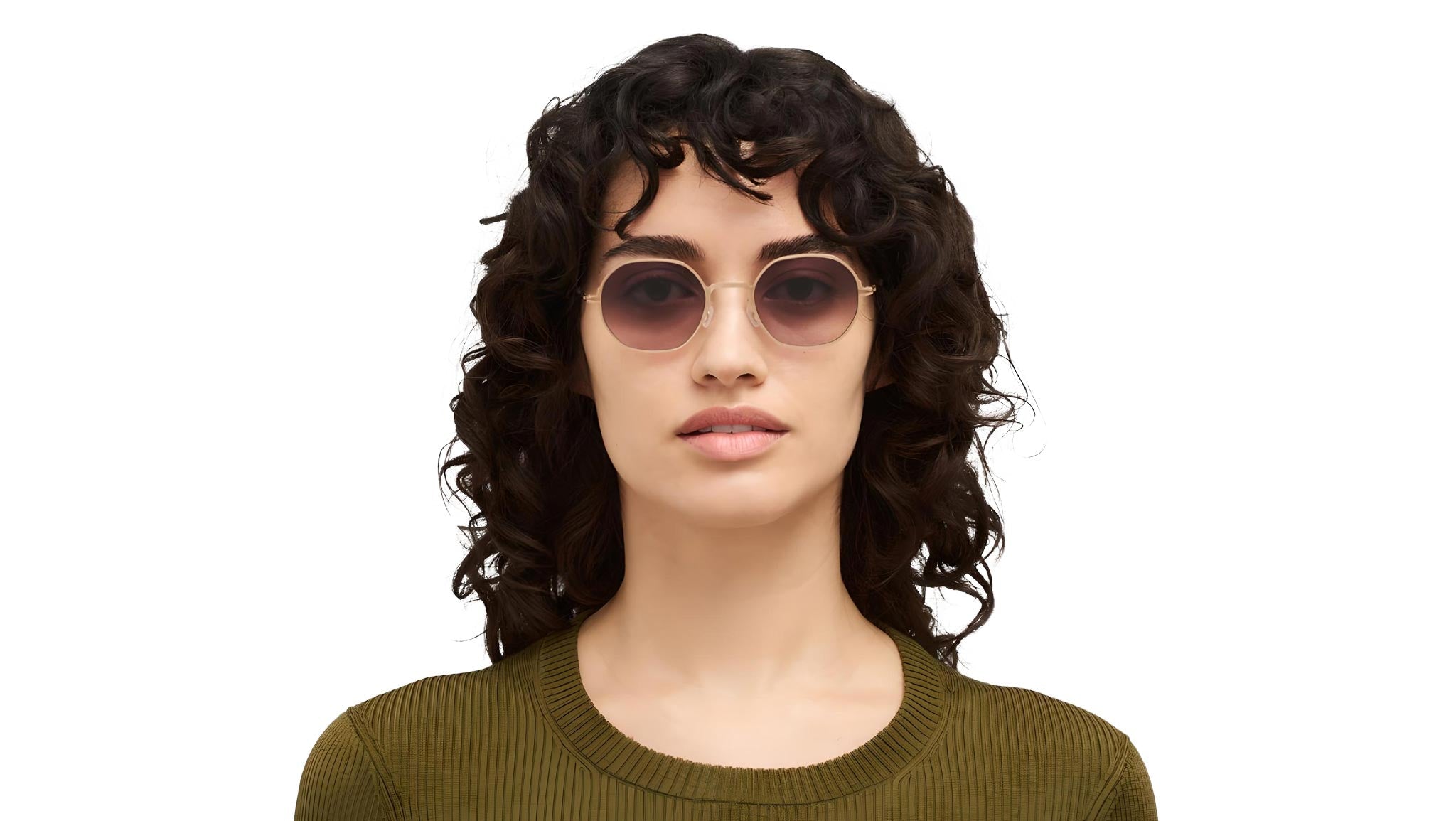 Occhiali da sole MYKITA SANTANA Champagne gold