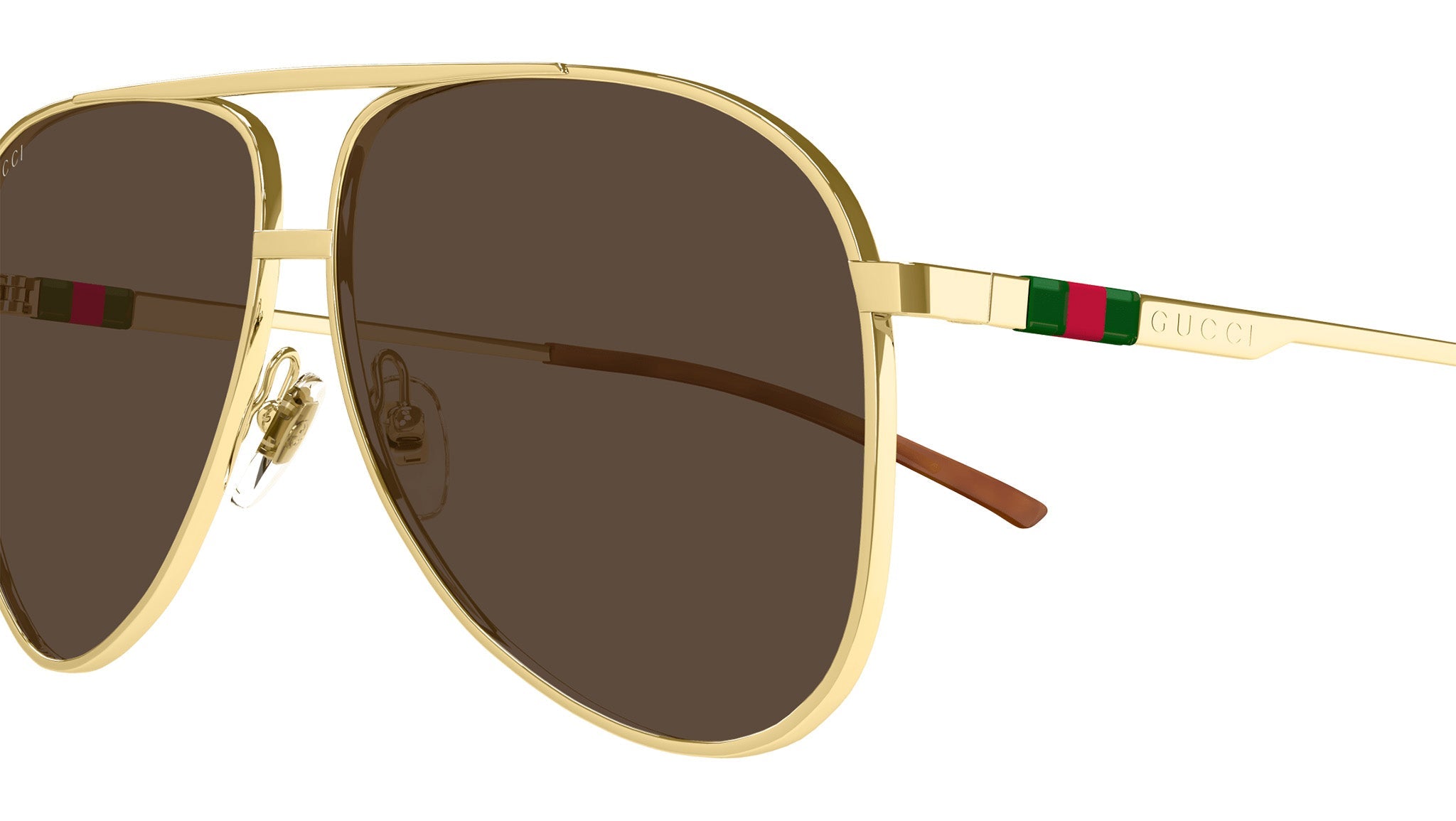 Occhiali da sole GUCCI GG1677S Shiny endura gold
