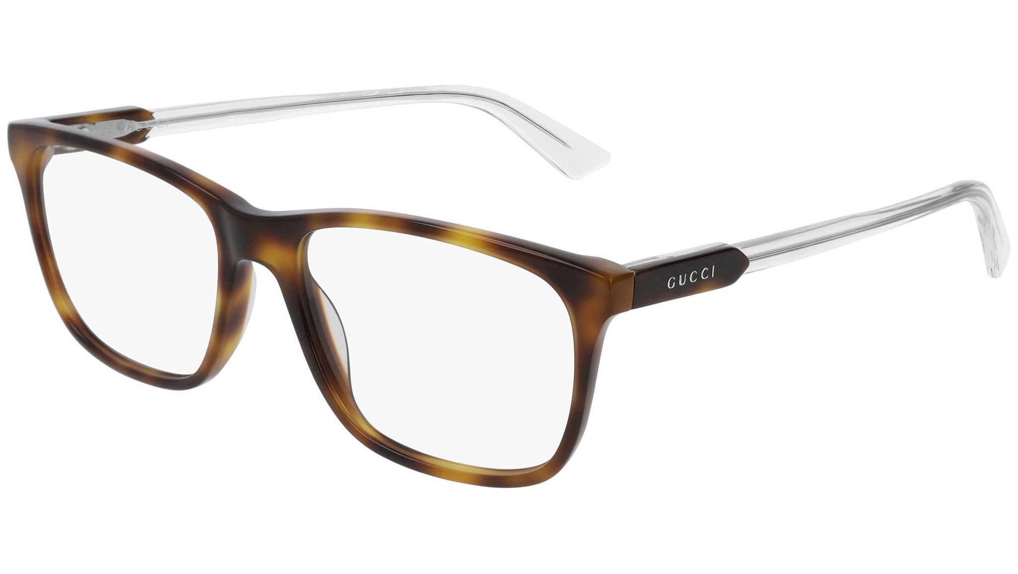 Occhiali GUCCI GG0490O Shiny medium havana