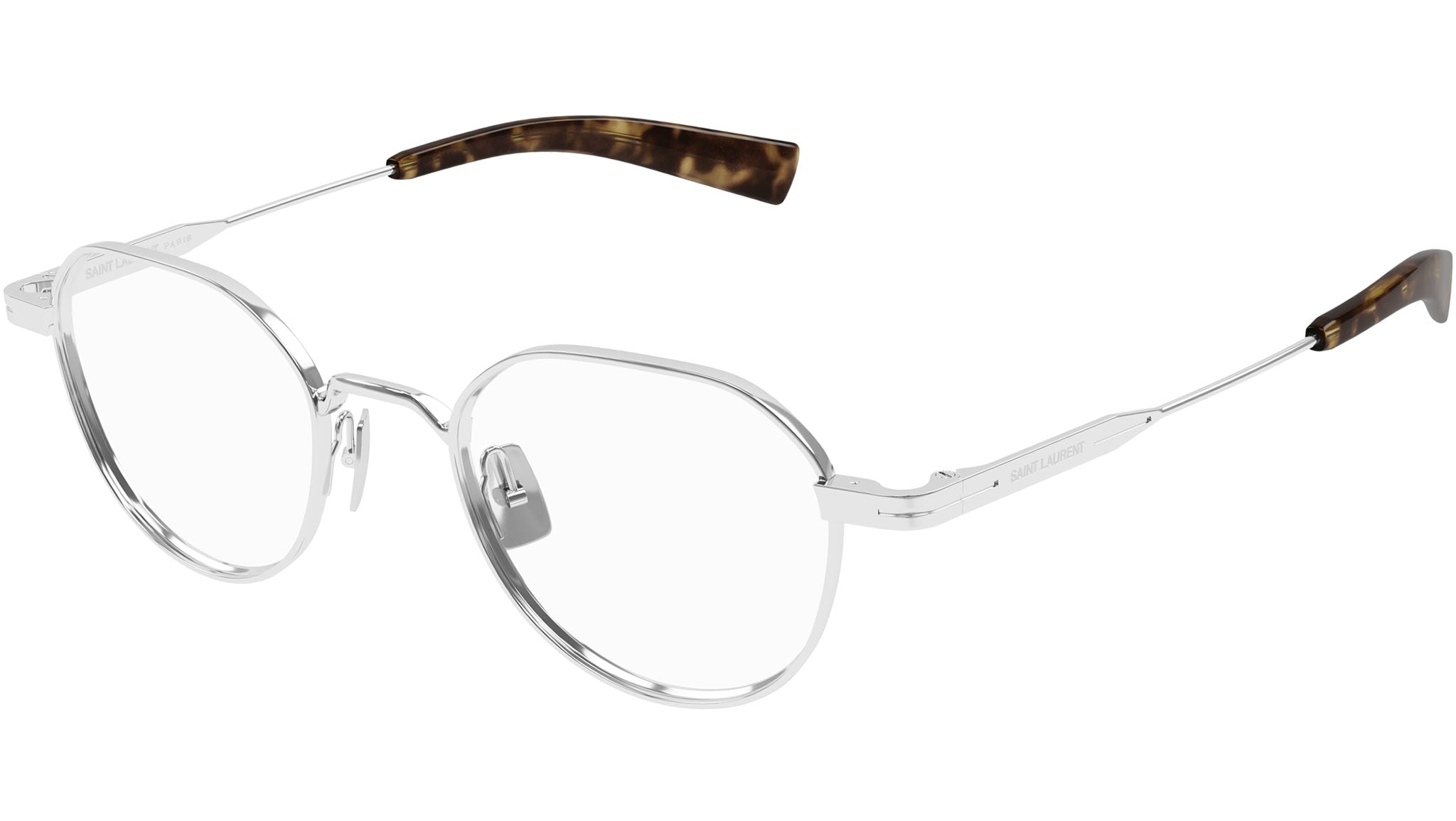 Occhiali da vista SAINT LAURENT SL730 Shiny silver
