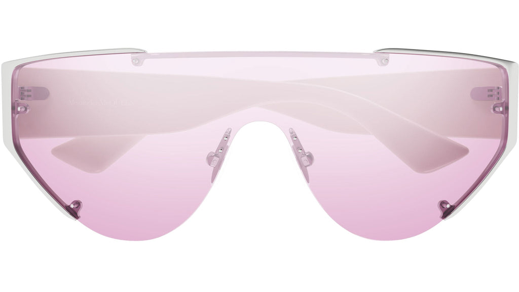 Occhiali da sole ALEXANDER MCQUEEN AM0447S Shiny silver