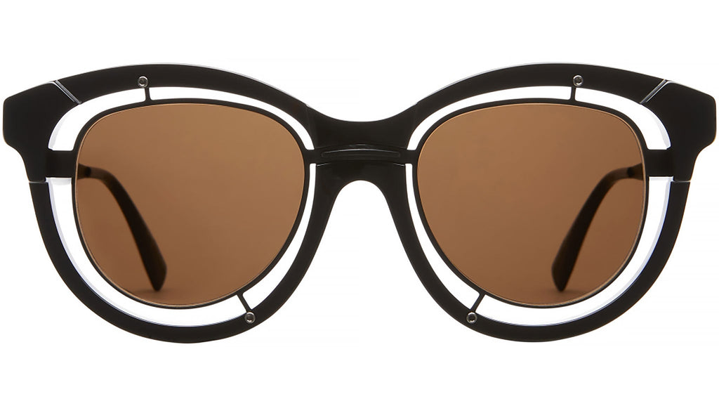 Occhiali da sole KUBORAUM H93 Black shine