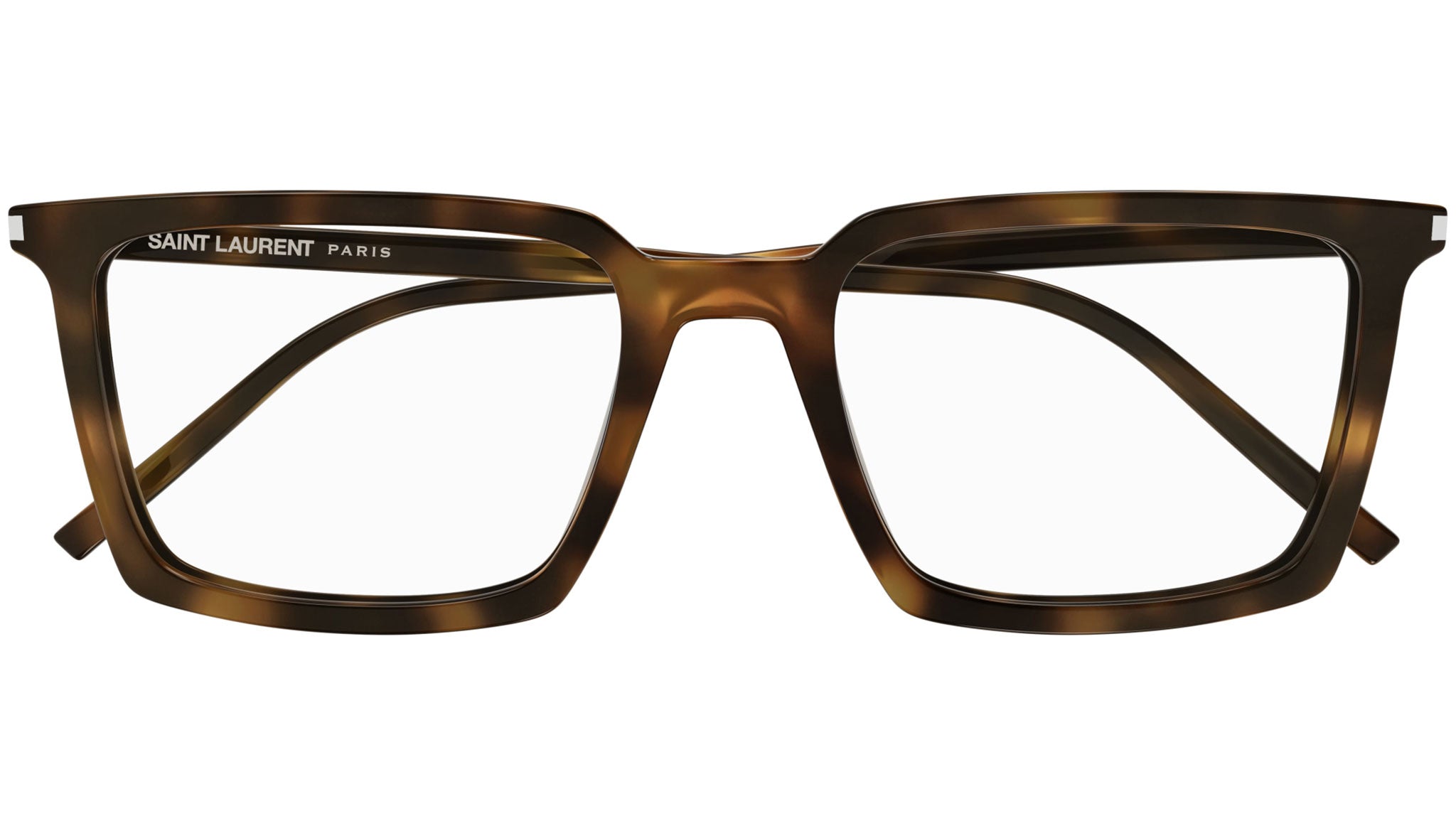 Occhiali da vista SAINT LAURENT SL624 Shiny medium havana