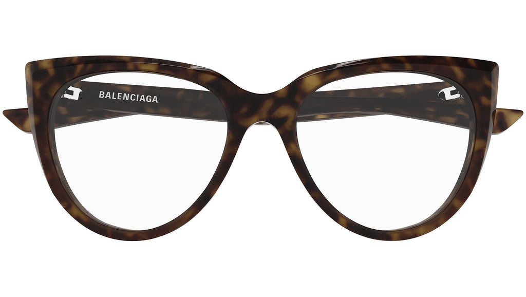 Occhiali da vista BALENCIAGA BB0218O Shiny dark havana