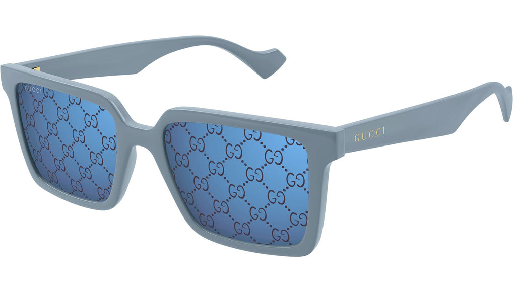 Occhiali da sole GUCCI GG1540S Shiny solid dusty light blue