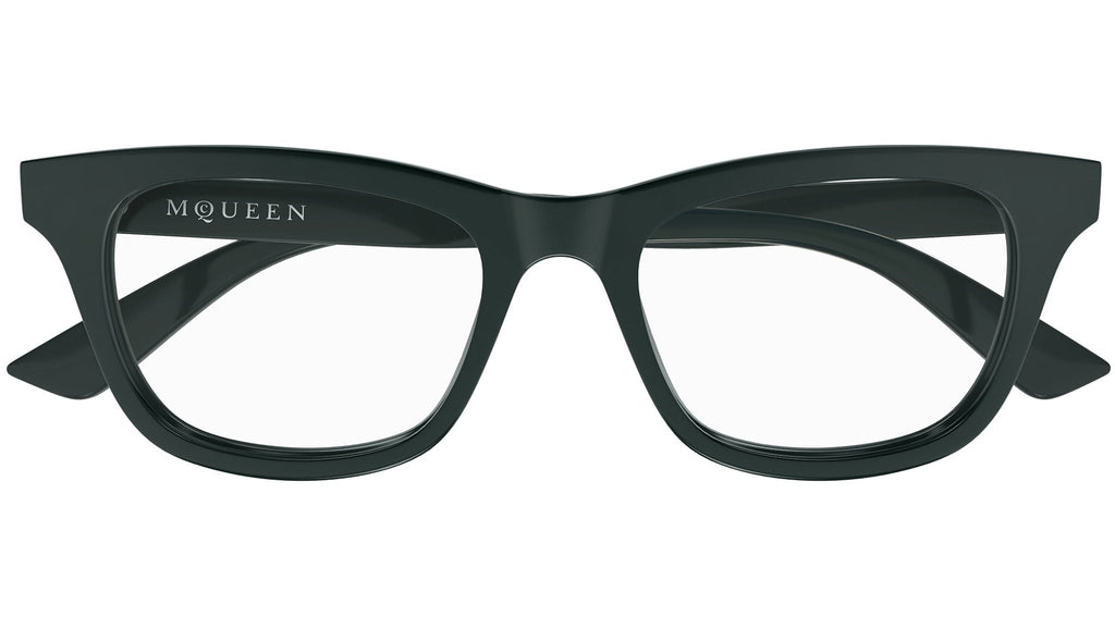 Occhiali da vista ALEXANDER MCQUEEN AM0515O Shiny solid light petroleum