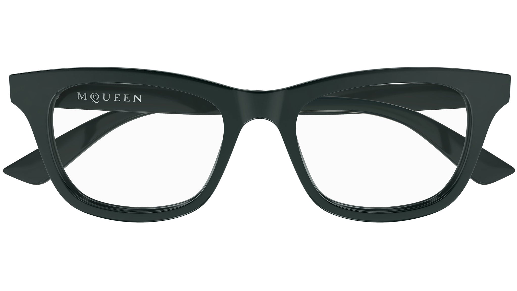 Occhiali da vista ALEXANDER MCQUEEN AM0515O Shiny solid light petroleum