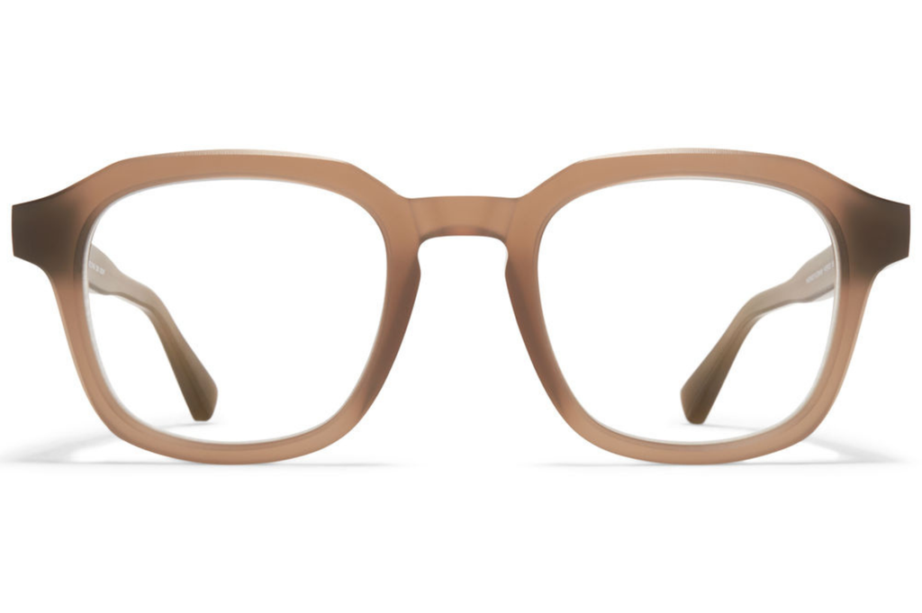 Occhiali da vista MYKITA BADU Chilled Raw Taupe Silver